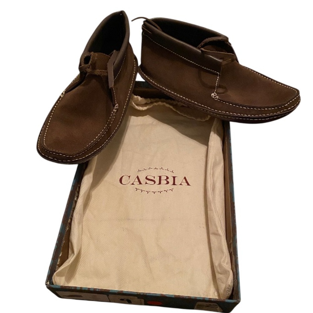 Vintage Casbia (Rare) Moccasin’s (Italian Suede) Shoes